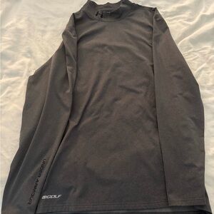 Under Armour Golf - Cold Weather, Gray Turtleneck Layer - XL - Good Condition